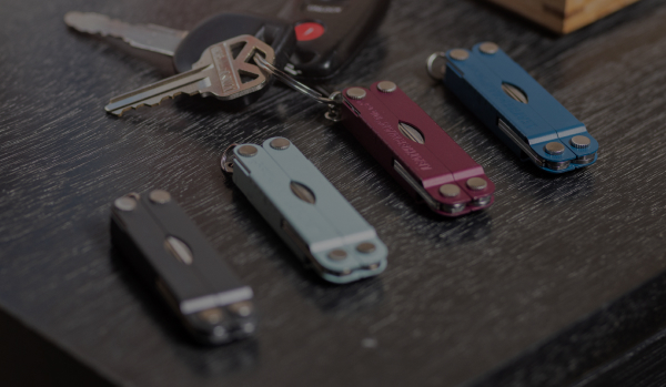 Leatherman Micras on a desk