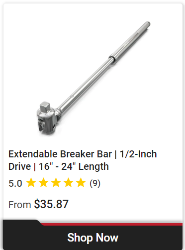 Best Father's Day Gift: Professional Extendable Breaker Bar