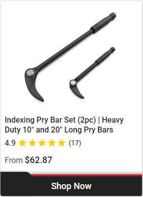 Professional-grade Indexing Pry Bar- Olsa Tools