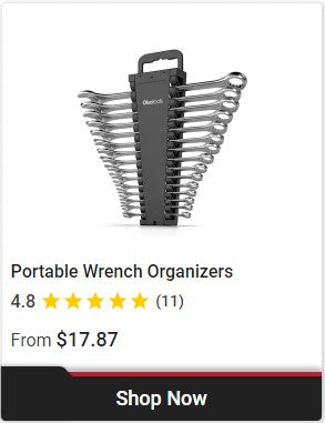 Professional-Grade Wrench Organizer-Olsa Tools