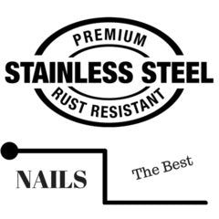 Premium stainless steel nails