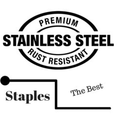 Premium stainless steel staples