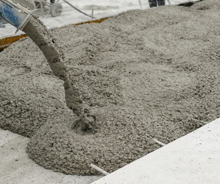 Pouring Concrete in Winter