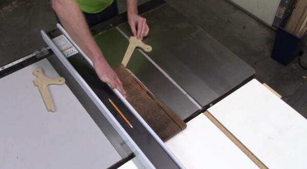 ripping to final width on table saw