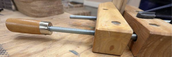 hand screw woodworking clamps