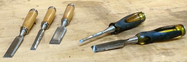 beginner woodworking chisels