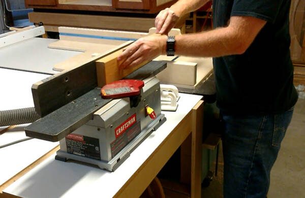 jointer to build flat panels