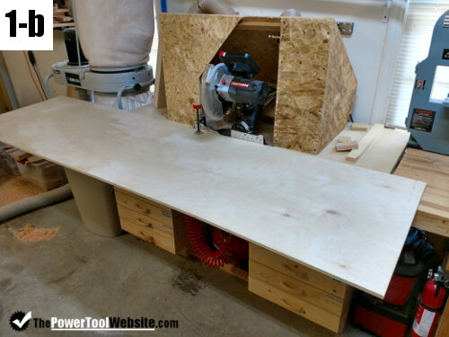 half inch plywood laid out to cut