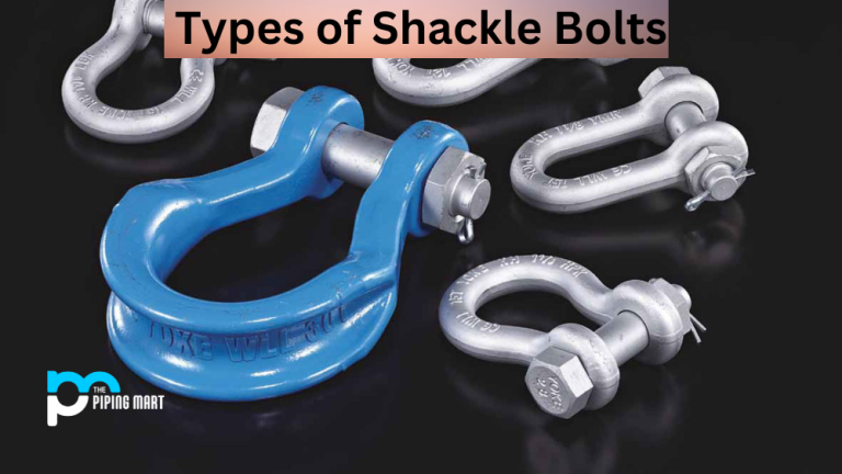 4 Types of Shackle Bolt and Their Uses