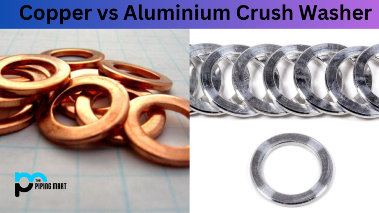 Copper vs Aluminium Crush Washer – What's the Difference