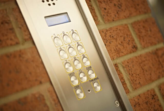 Audio door entry system