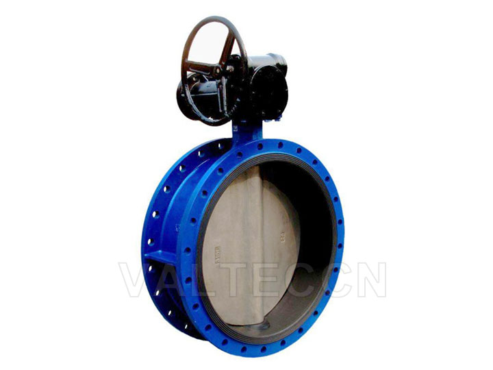 Flange soft seal butterfly valve