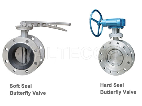 How to distinguish hard seal butterfly valve and soft seal butterfly valve