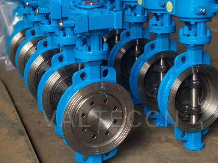 Butterfly valve sealing surface material, characteristics and use