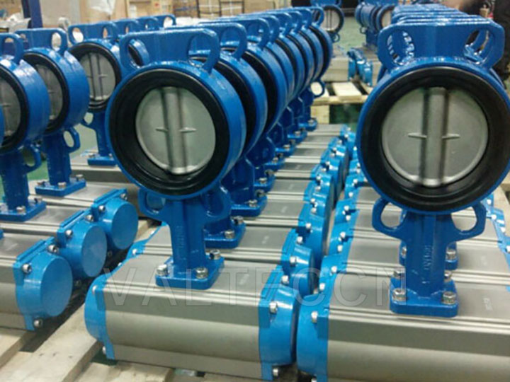 Pneumatic butterfly valve installation precautions