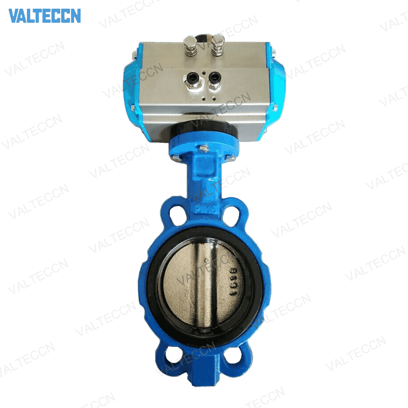 Pneumatic Actuated Wafer Butterfly Valve